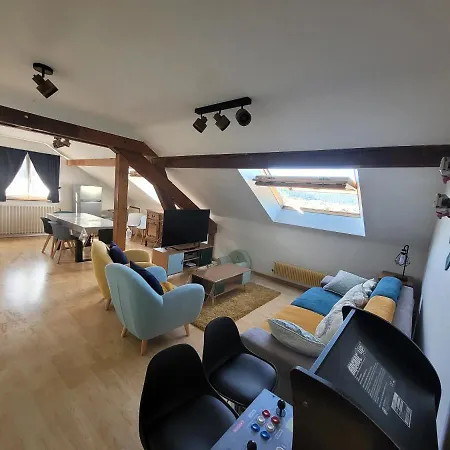 Le Tresor Des Vosges Spacieux Et Lumineux 80m2 - Jeux Arcades - Ideal Famille 4 A 6 Personnes * ג'רארדמר